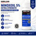 Kirkland Minoxidil 5% Extra Strength Hair Regrowth Treatment for Men 60ml Fast Results